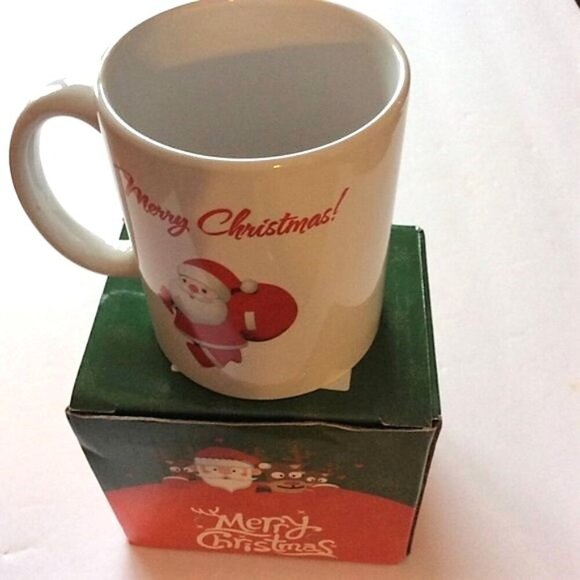 MERRY CHRISTMAS SANTA CLAUSE COFFE MUG GIFT - Picture 6 of 11
